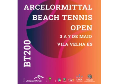 ArcelorMittal Open Beach Tennis agita Praia da Costa em maio