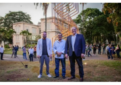 Governo de Minas inaugura Jardim das Esculturas no Palácio da Liberdade com obra doada pela Gerdau