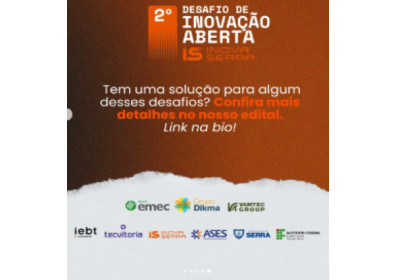 2º Desafio de Inovação Aberta InovaSerra
