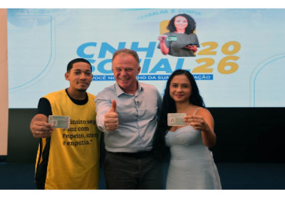 Governo do Estado abre inscrições para 9 mil carteiras de habilitação gratuitas no CNH Social 2026