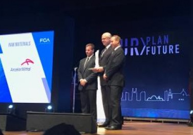 ArcelorMittal é premiada como Melhor Fornecedora pela FCA América Latina