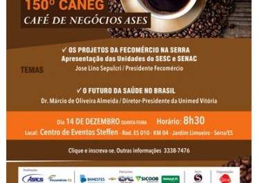 Saúde e projetos na Serra em pauta no Café de Negócios da Ases