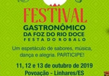 Festa do Robalo leva novo festival gastronômico a povoação, na foz do Rio Doce