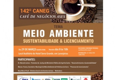 Café de Negócios na Serra apresenta ações de suatentabilidade do município