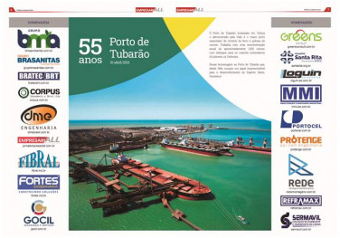 Porto de Tubarão comemora 55 anos em 01 de abril