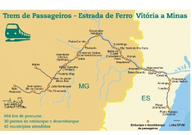 Protesto causa transtorno a centenas de passageiros da Estrada de Ferro Vitória a Minas (EFVM)