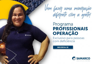 Samarco abre seleção para profissionais com deficiência