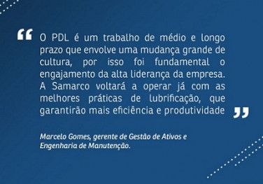Samarco voltará a operar com mais eficiência em lubrificação e manutenção