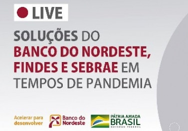 Sebrae/ES e Findes participam de live com o Banco de Nordeste sobre soluções de crédito em tempos de pandemia