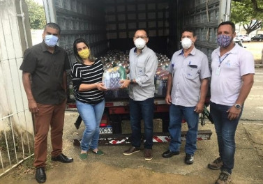 Termômetros e materiais de higiene doados pela Portocel ajudam Prefeitura de Aracruz no combate à Covid-19