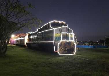 Viagem de trem de Vitória a Minas terá iluminação de Natal e muitas atrações