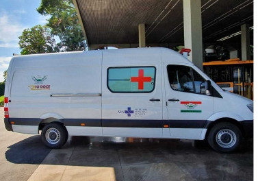 Município de Rio Doce recebe nova ambulância como medida compensatória