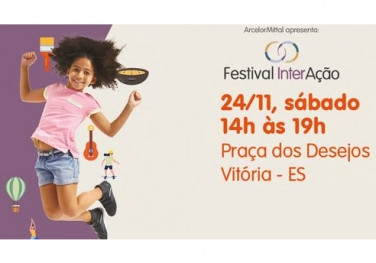 ArcelorMittal Tubarão promove 3º Festival InterAção, na Praça dos Desejos, dia 24, sábado