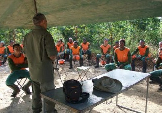 Fibria realiza treinamento de Prevenção e Combate a Incêndios Florestais