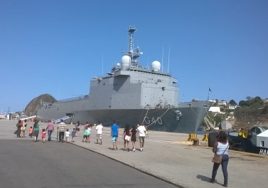 Navios da Marinha abertos à visitação a partir deste domingo