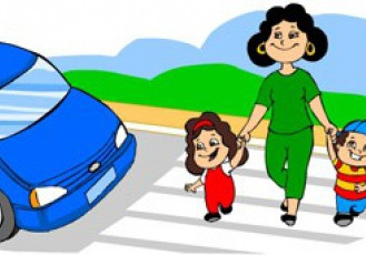 Projeto ensina crianças a terem atitudes seguras no trânsito