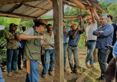Capacitação orienta produtores e ensina prática de manejo ecológico de pastagens