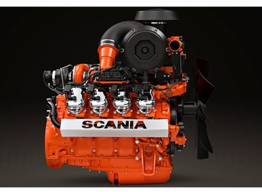 Motor Scania a gás garante energia mais limpa e operação mais rentável