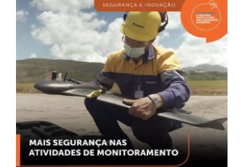 Equipamentos não tripulados promovem segurança no monitoramento geotécnico