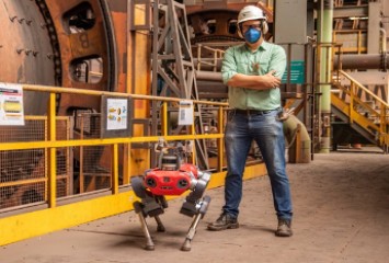 Anymal: Porto de Tubarão (ES) recebe assistente especial para manutenções