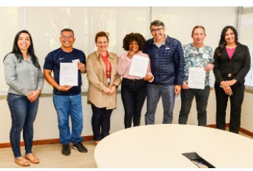 Associações de Moradores de Cidade Continental são as primeiras a assinar contrato com a ArcelorMittal Tubarão