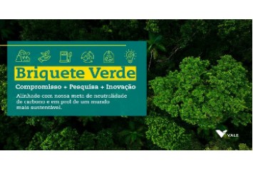 Vale abre vagas para operação de briquete verde