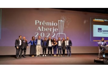 Gerdau é eleita a Empresa do Ano em Comunicação no Prêmio Aberje 2022