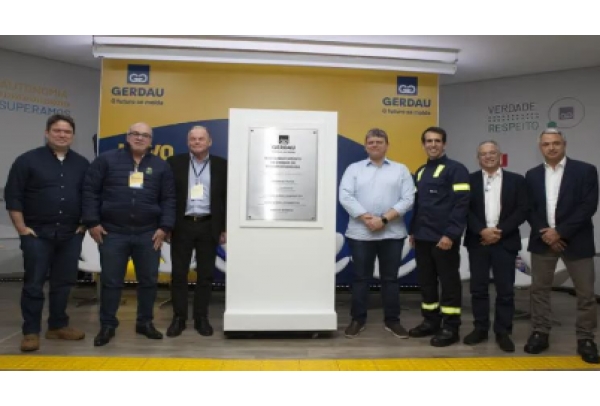 Gerdau e Governo de SP inauguram investimento de R$ 700 milhões para modernização de unidade de aços especiais em Pindamonhangaba