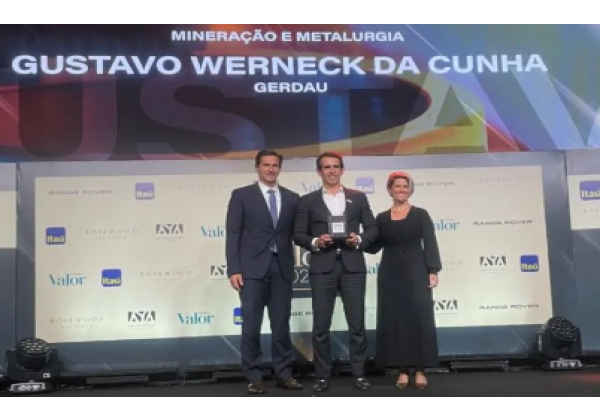 Pela quarta vez consecutiva, Gustavo Werneck conquista o prêmio de Executivo de Valor 2023