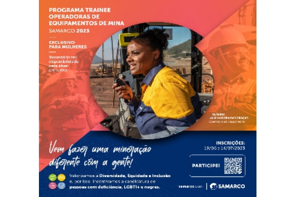 Samarco abre vagas para Programa de Trainee exclusivo para mulheres