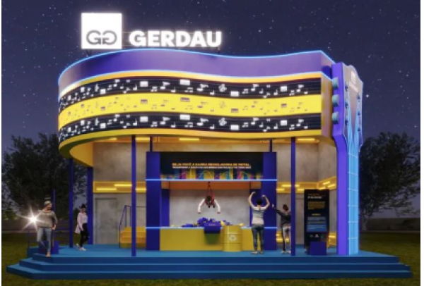 Gerdau leva experiências imersivas sobre reciclagem para o The Town 2023
