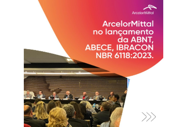 ArcelorMittal é patrocinadora da principal norma brasileira para projetos de edificações