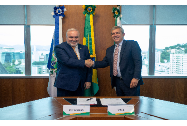 Vale e Petrobras assinam protocolo de intenções para acelerar desenvolvimento de soluções de baixo carbono