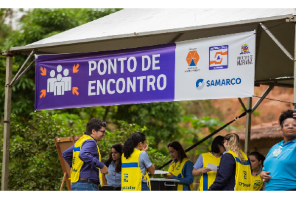 Simulado de emergência de barragem é realizado em Ponte do Gama com apoio da Samarco