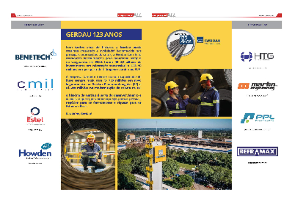Homenagem aos 123 Anos da Gerdau