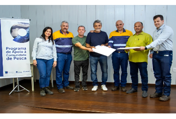 Samarco entrega projeto de atracadouro nas comunidades de Ubu e Parati