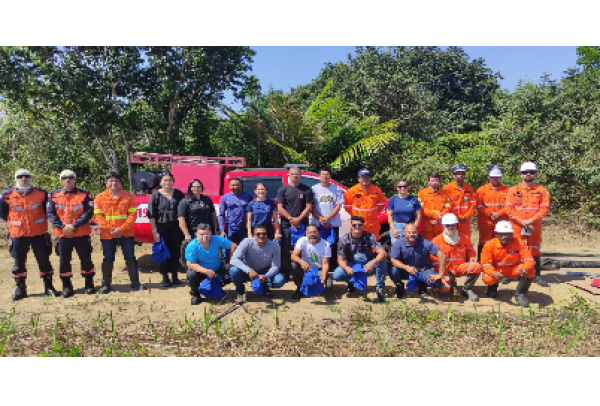 Suzano promove treinamento de combate a incêndios em aldeias indígenas de Aracruz (ES)