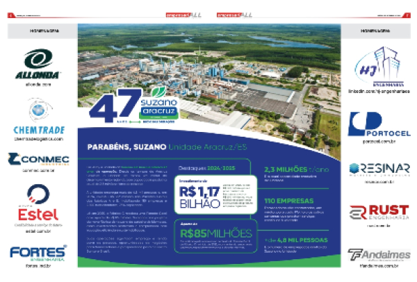 Homenagem aos 47 Anos da Suzano Unidade Aracruz/ES