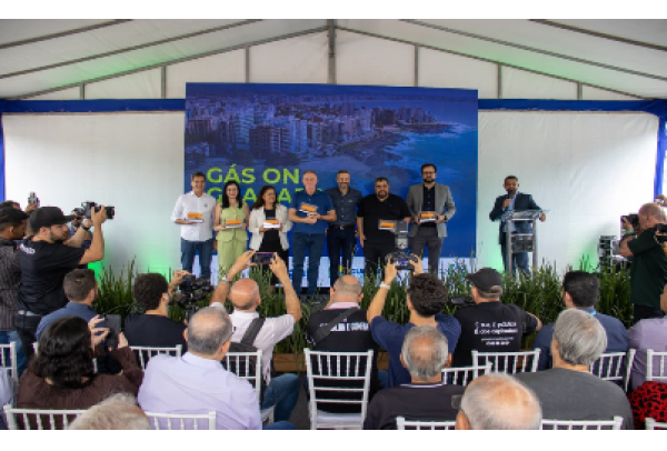 ES Gás inicia distribuição de gás natural em Guarapari