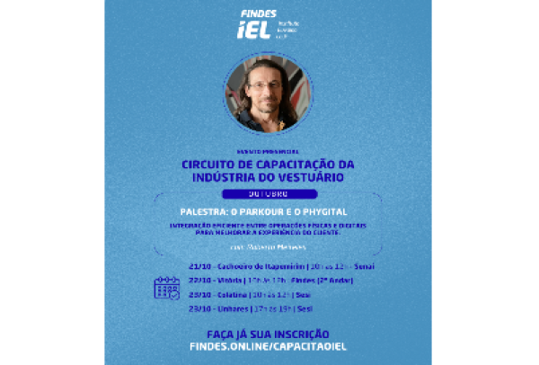 IEL-ES promove circuito de capacitação para a indústria do vestuário