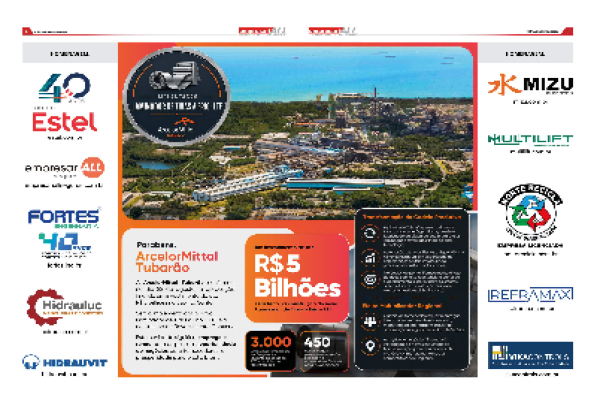 Homenagem a Implantação do Laminador de Tiras a Frio (LTF) da ArcelorMittal Tubarão