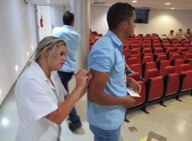 ArcelorMittal Cariacica vacina empregados contra a gripe até 30 de março