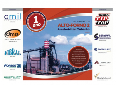 Homenagem a 1 Ano do Religamento do Alto-Forno 2 da ArcelorMittal Tubarão
