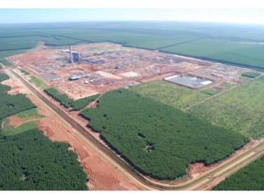 Fibria antecipa para setembro a conclusão das obras e o início da operação da nova fábrica em Três Lagoas (MS)