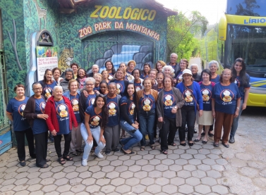 Projeto Digna Idade faz 11 anos e leva participantes para conhecer o Zoo Park da Montanha