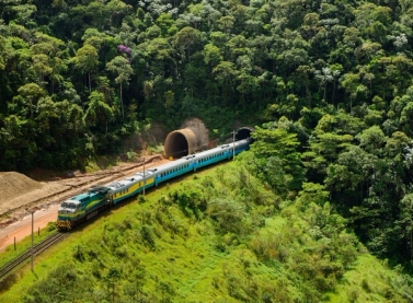 Vale informa sobre manutenção do túnel ferroviário de Marembá