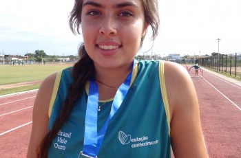 Atleta da Estação Conhecimento Serra vai representar o Brasil em competição de atletismo
