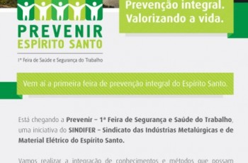Indústrias promovem 1ª Feira de Saúde e Segurança do Trabalho do E.S.