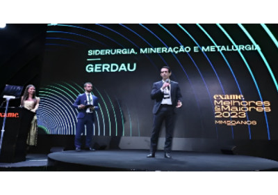Gerdau é destaque na premiação Melhores e Maiores da Exame