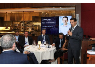 Gustavo Werneck recebe homenagem na Brazilian Week 2025, em Nova York